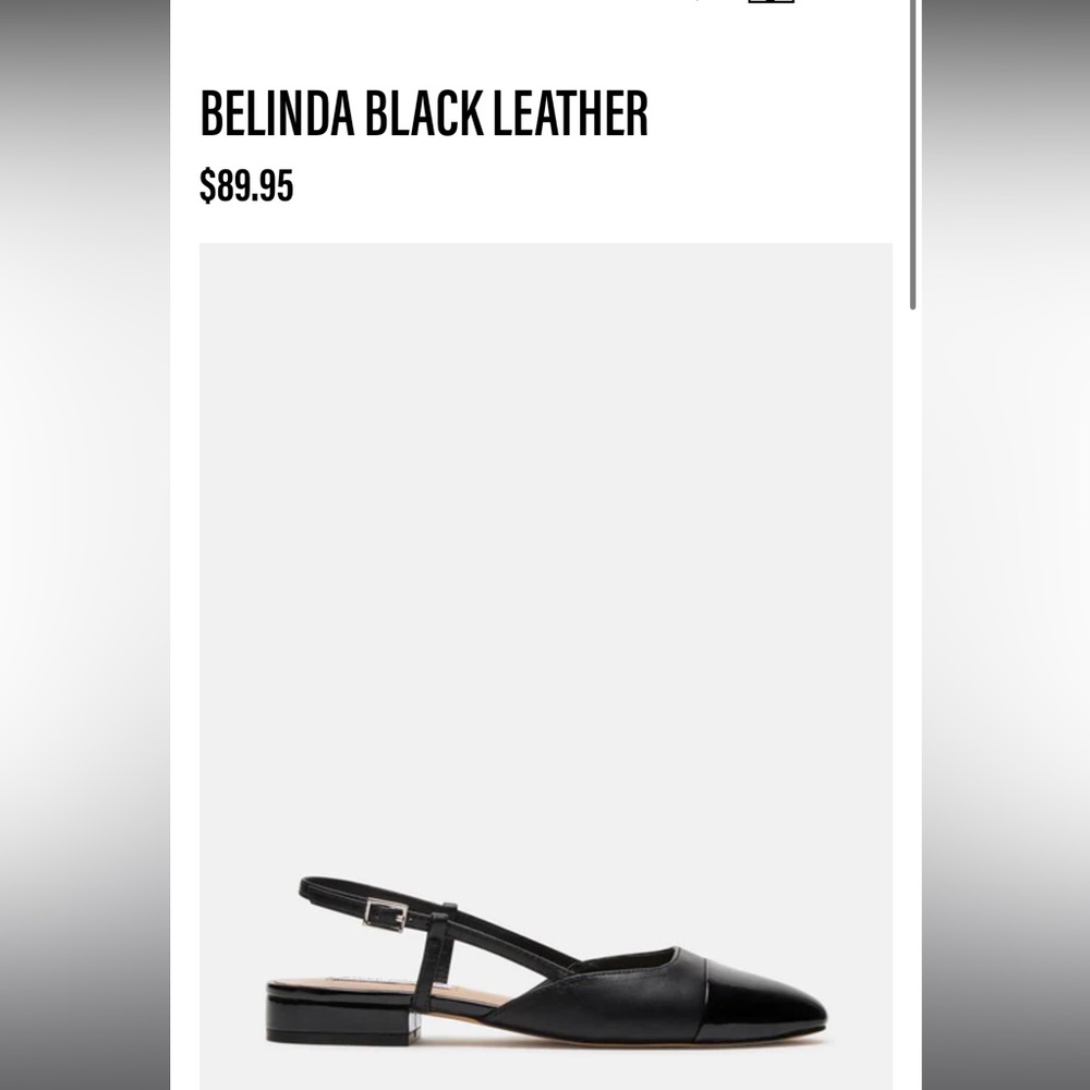 Belinda Steve Madden Black Women's Shoes